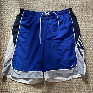 Nike Men’s Blue Swim Trunks